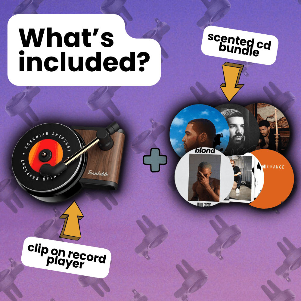 TURNTABLE + CD BUNDLE