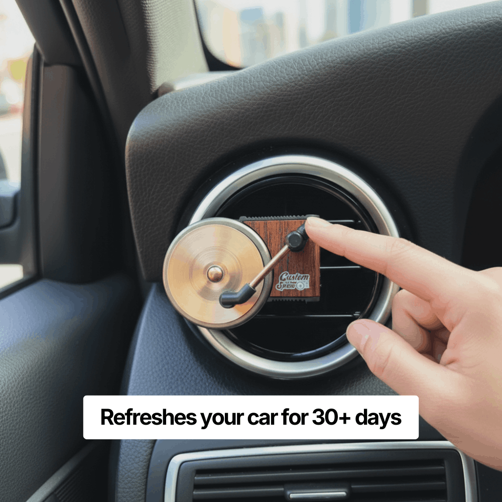 Spinning Turntable Car Air Freshener