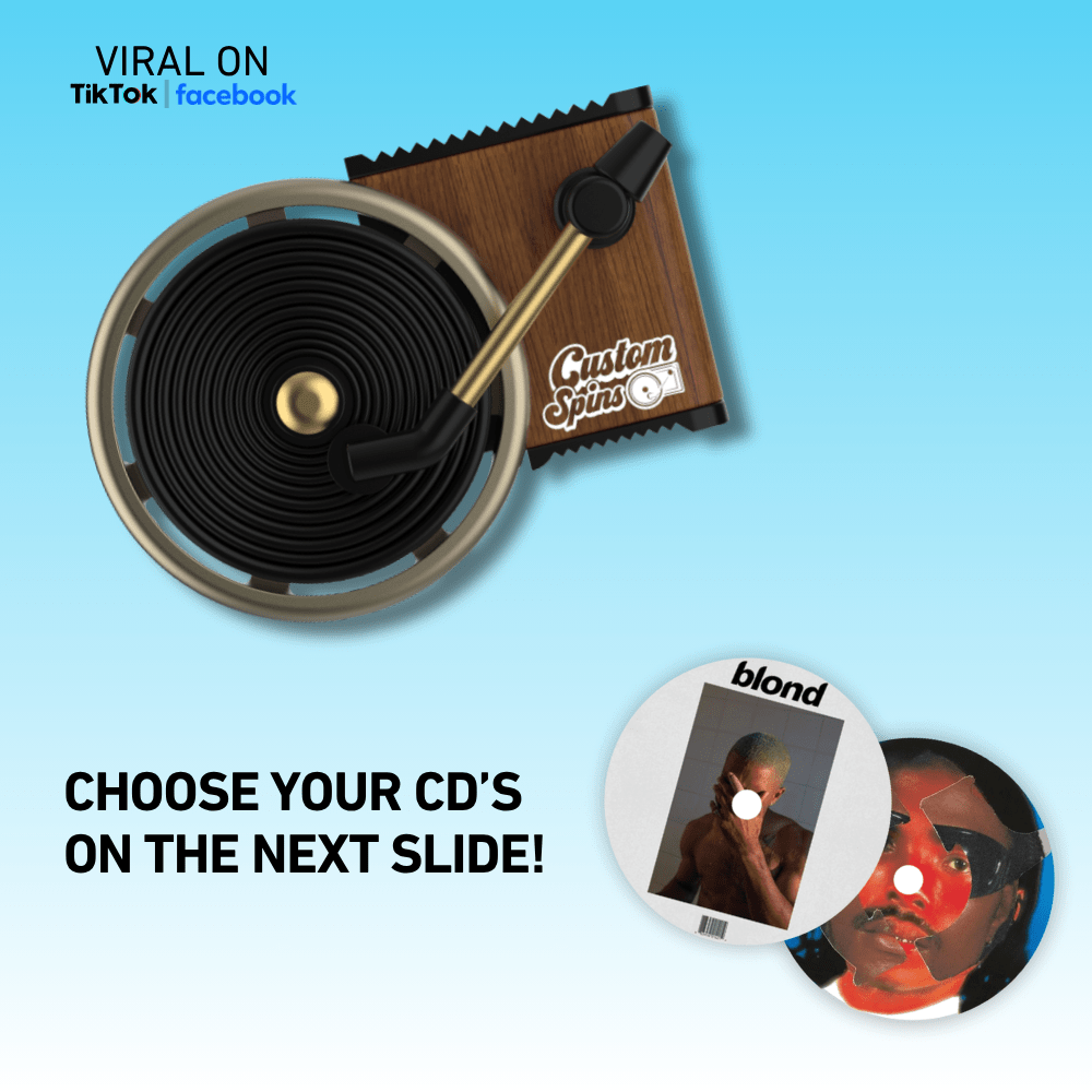 Turntable + CD’s