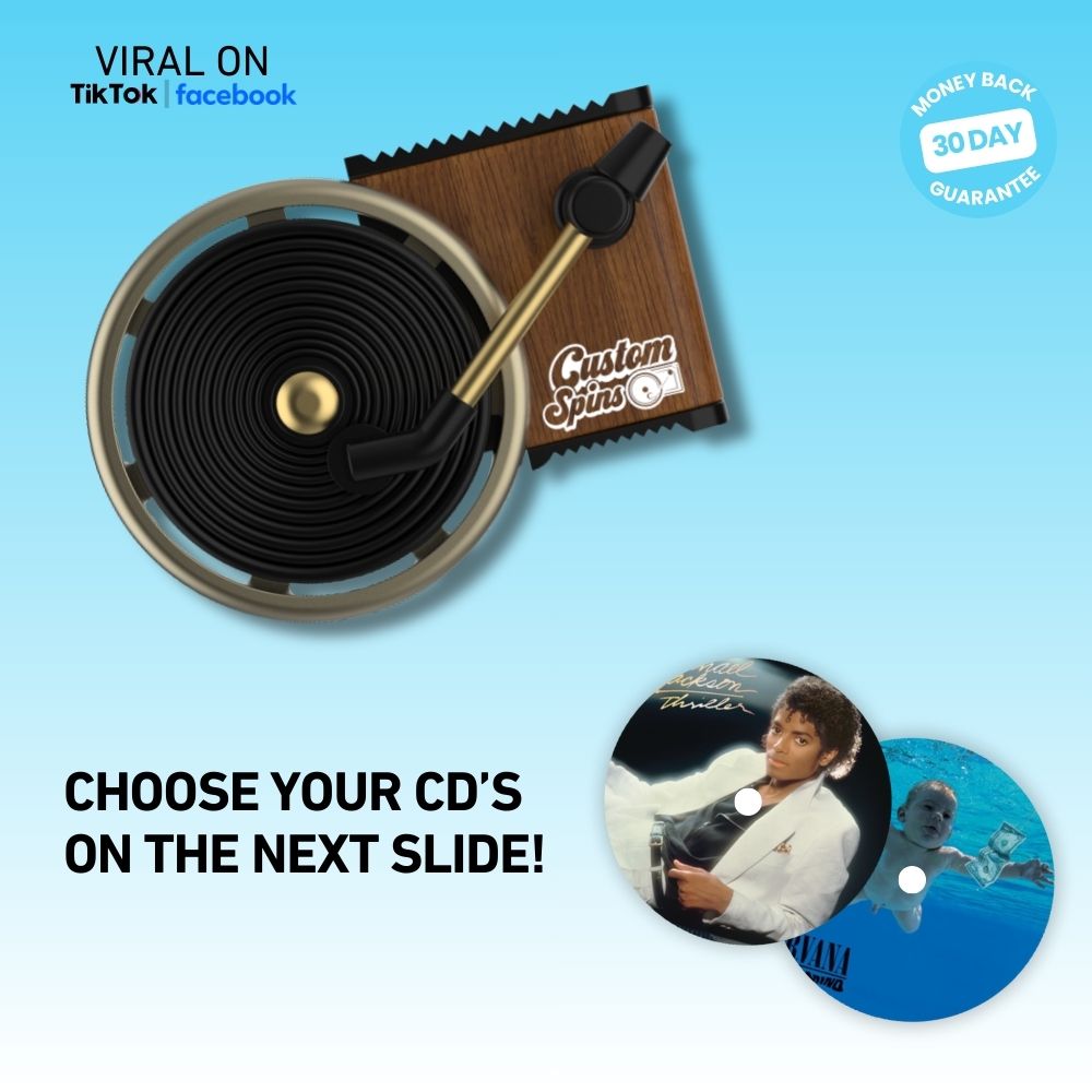 Turntable + CD Bundle