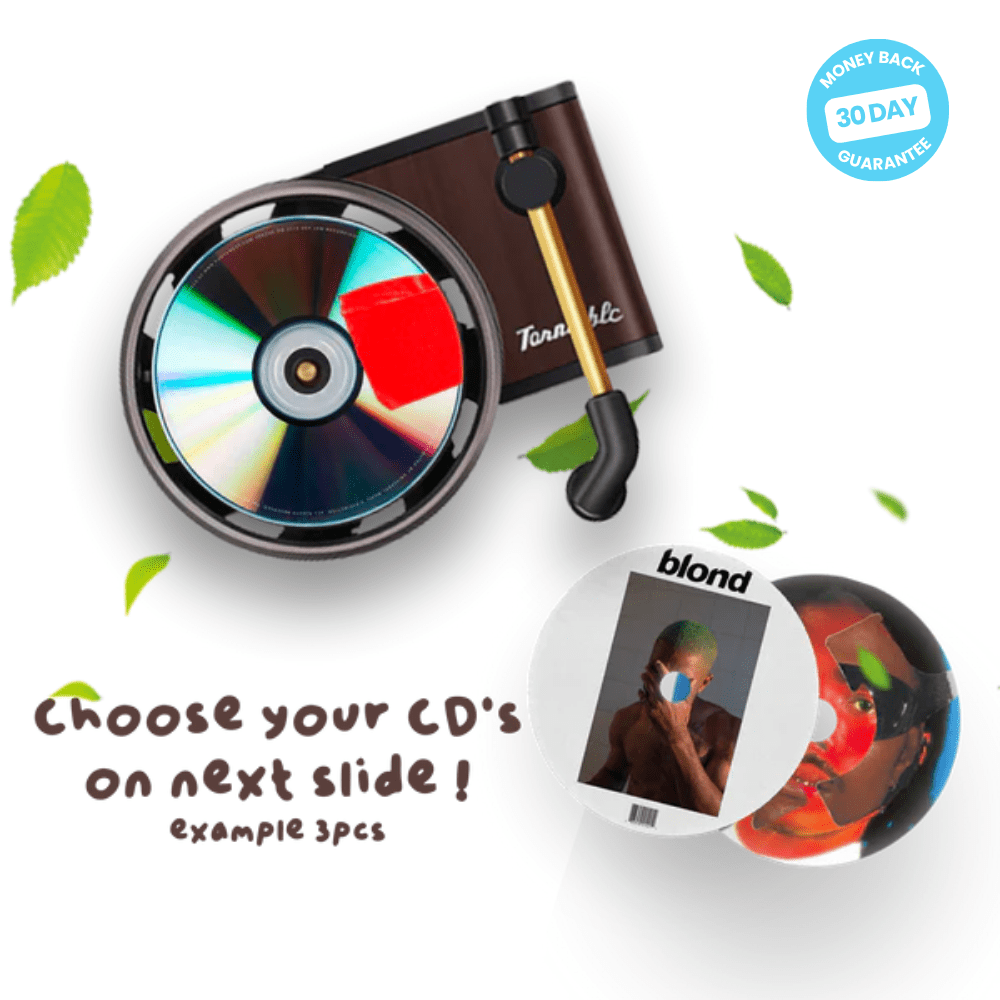 Turntable + CD Bundle