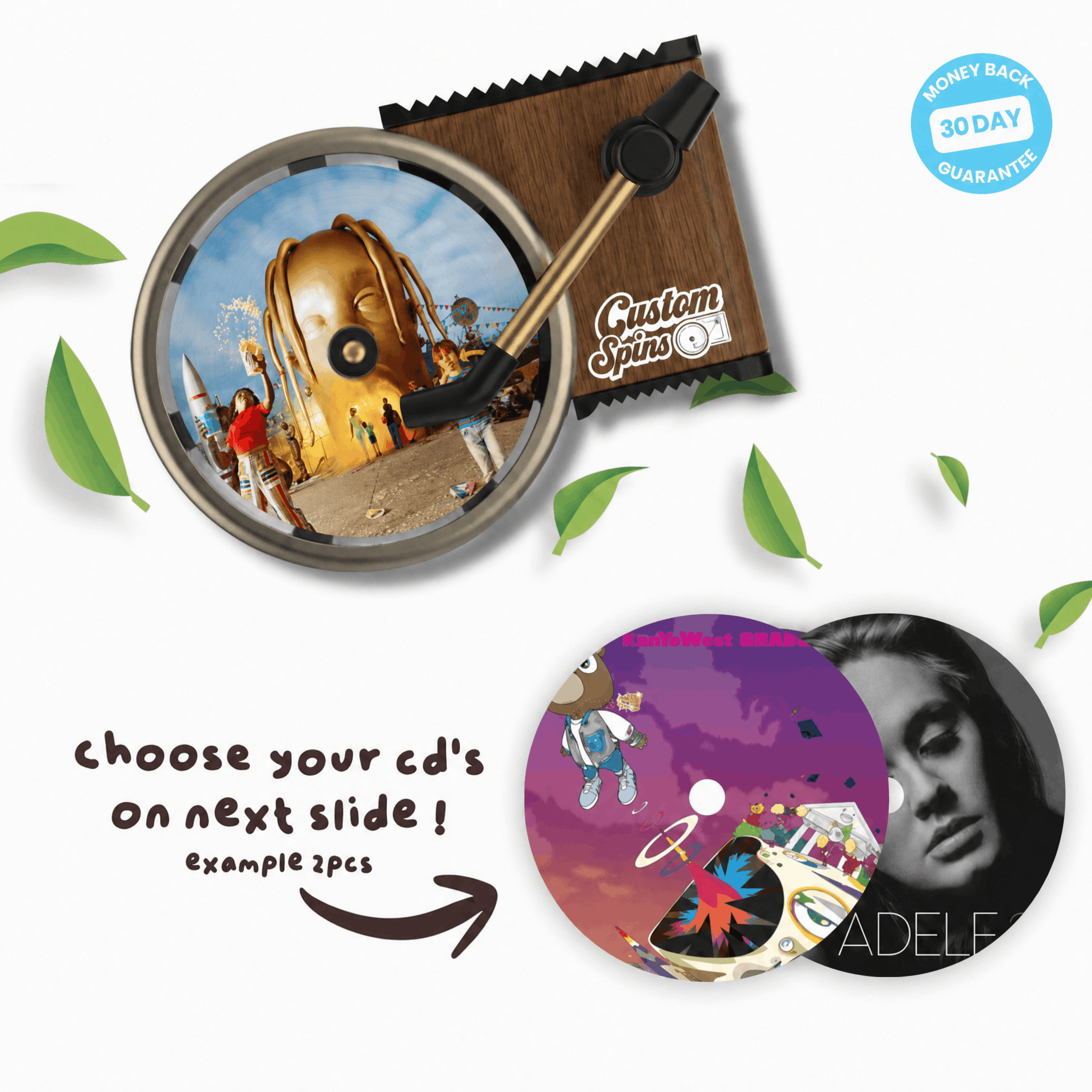 TURNTABLE + CD BUNDLE