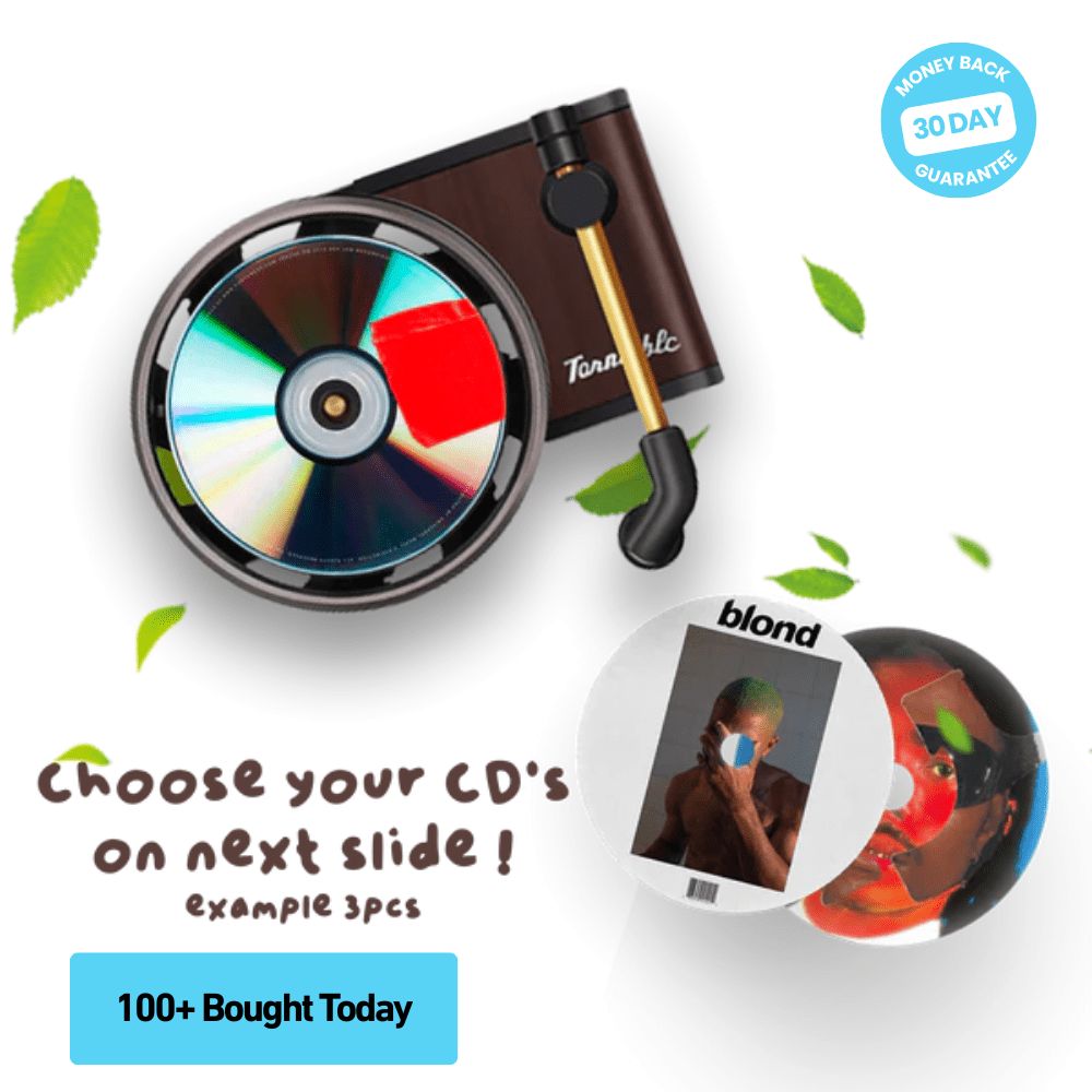 Turntable + CD Bundle