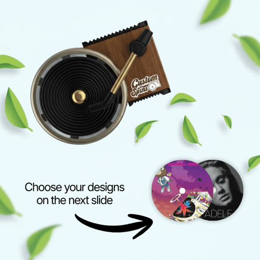 Reusable Spinning Turntable Car Air Freshener