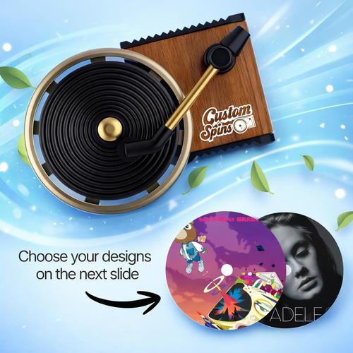 Spinning Turntable Car Air Freshener