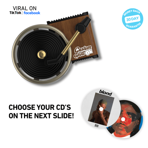 Turntable + CD Bundlee