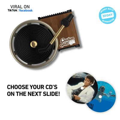Turntable + CD Bundle
