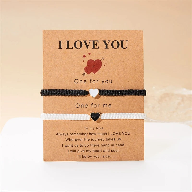 I Love You Couple Bracelets